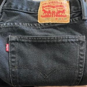 Vintage black Levi’s 505